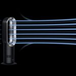Dyson Hot+Cool™ Jet Focus fan heater AM09 (Satin Black/Nickel)