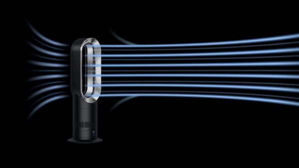 Dyson Hot+Cool™ Jet Focus fan heater AM09 (Satin Black/Nickel)