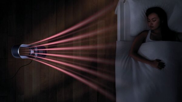 Dyson Hot+Cool™ Jet Focus fan heater AM09 (Satin Black/Nickel)