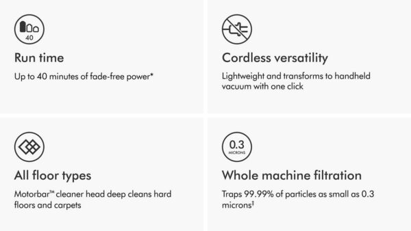 Dyson V8 Extra vacuum