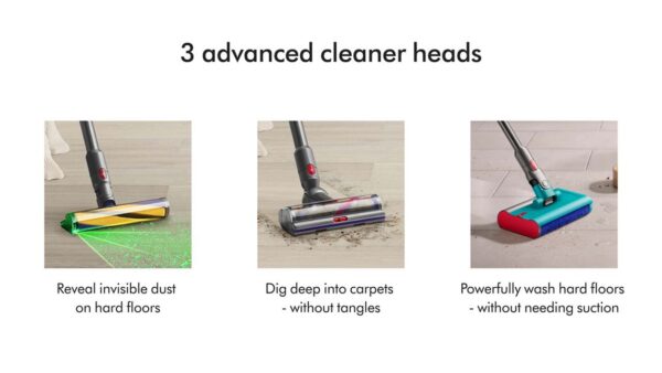 Dyson V15s Detect Submarine™ wet and dry vacuum