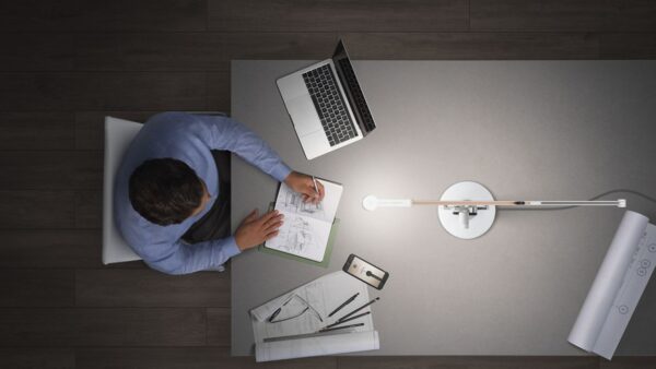 Dyson Solarcycle Desk (White/Silver)