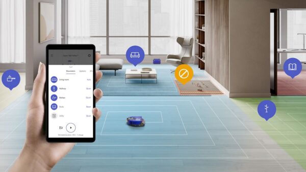 Dyson 360 Vis Nav™ robot vacuum (Blue/Nickel)