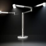 Dyson Solarcycle Morph™ desk (White/Silver)